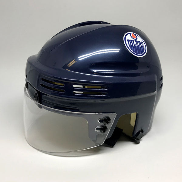Edmonton Oilers Mini Helmet - Navy