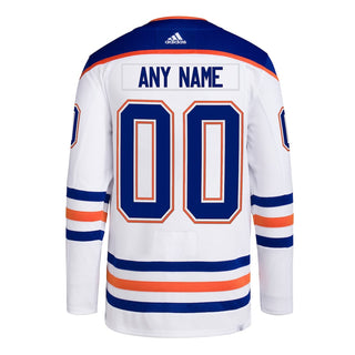 Sewing Kit for Edmonton Oilers adidas Away White Jersey