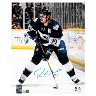 Ryan Smyth Edmonton Oilers Signed - McFarlane Action - 11x14 Photo