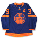 Ryan Nugent-Hopkins Edmonton Oilers Autographed adidas Navy Alternate Pro Jersey