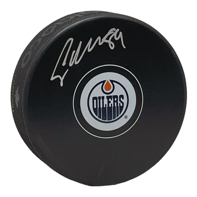 Sam Gagner Signed Edmonton Oilers Puck