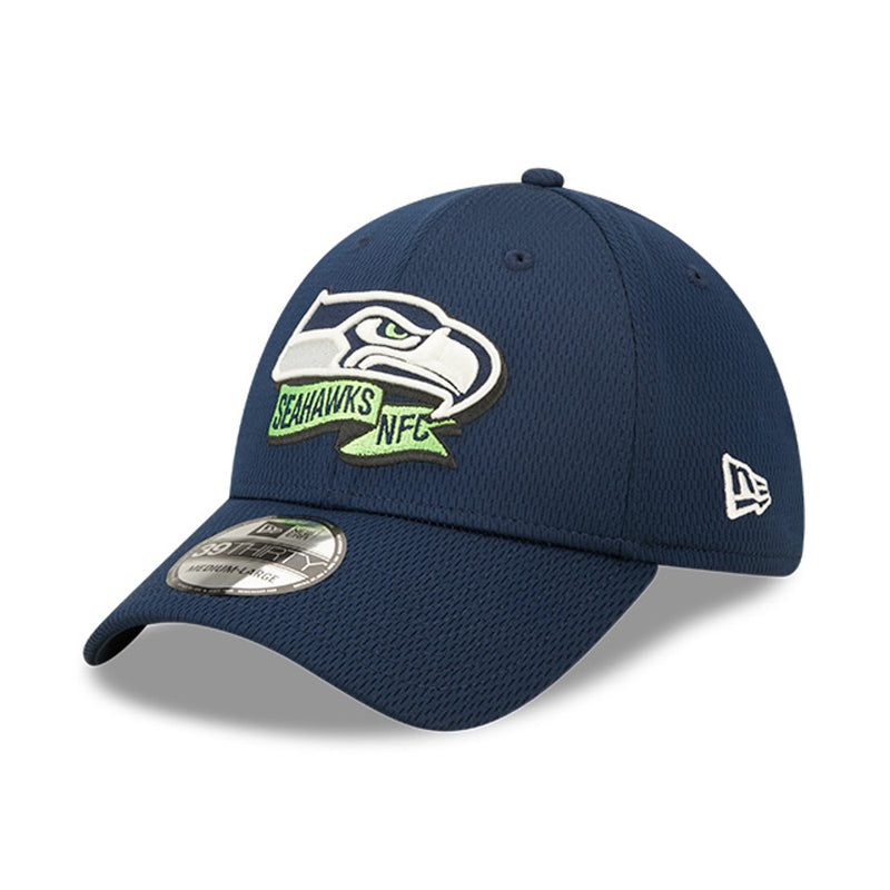 Seattle Seahawks 2022 Sideline Coaches 39THIRTY Stretch Fit Hat