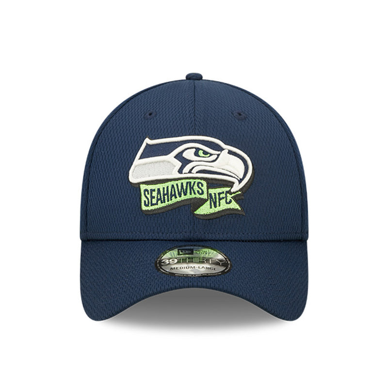 Seattle Seahawks 2022 Sideline Coaches 39THIRTY Stretch Fit Hat