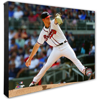 Mike Soroka Atlanta Braves 24x30 Stretched Canvas