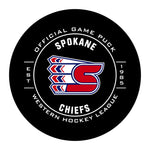 Spokane Chiefs Official WHL Game Puck