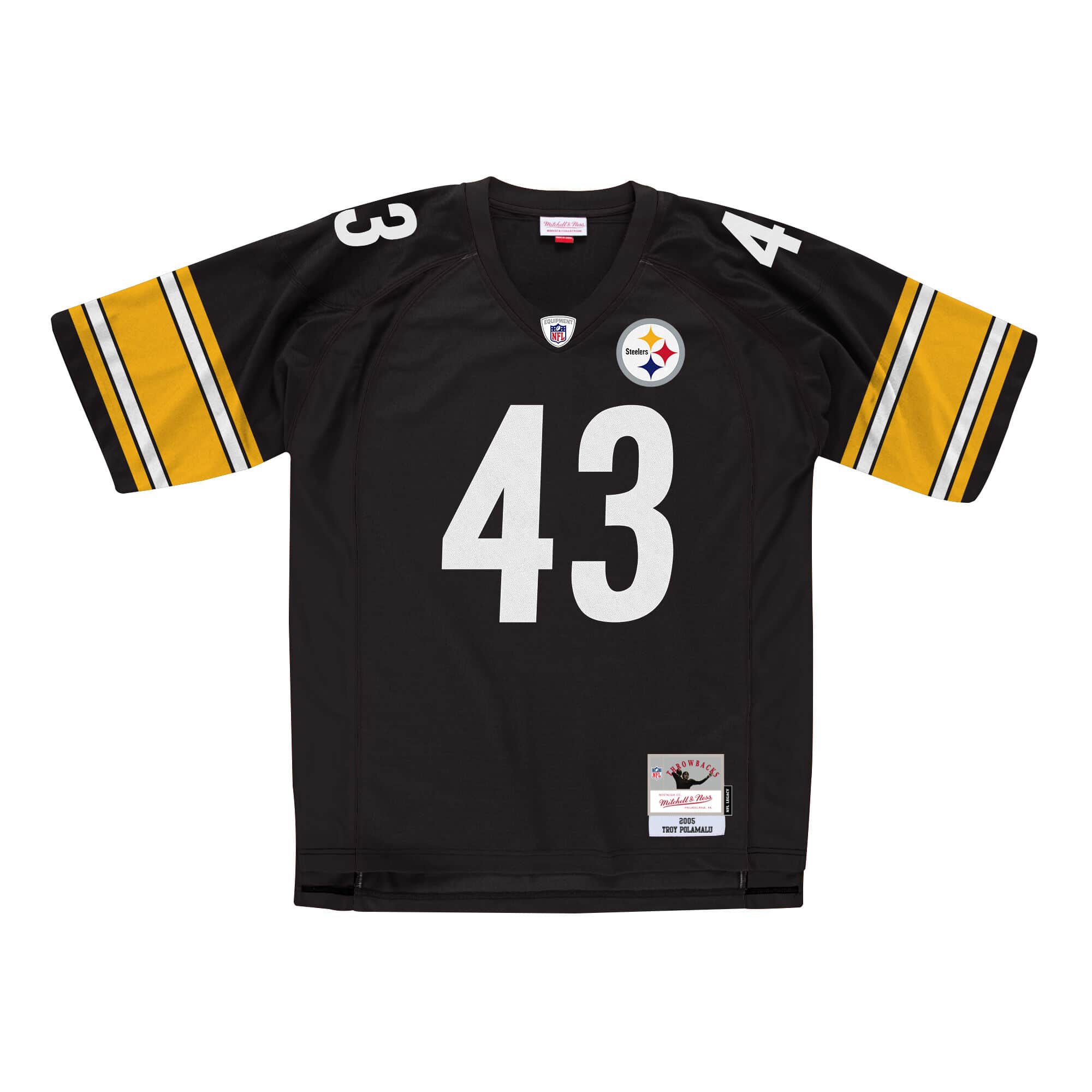 Troy Polamalu Mitchell & Ness Pittsburgh Steelers Legacy Jersey