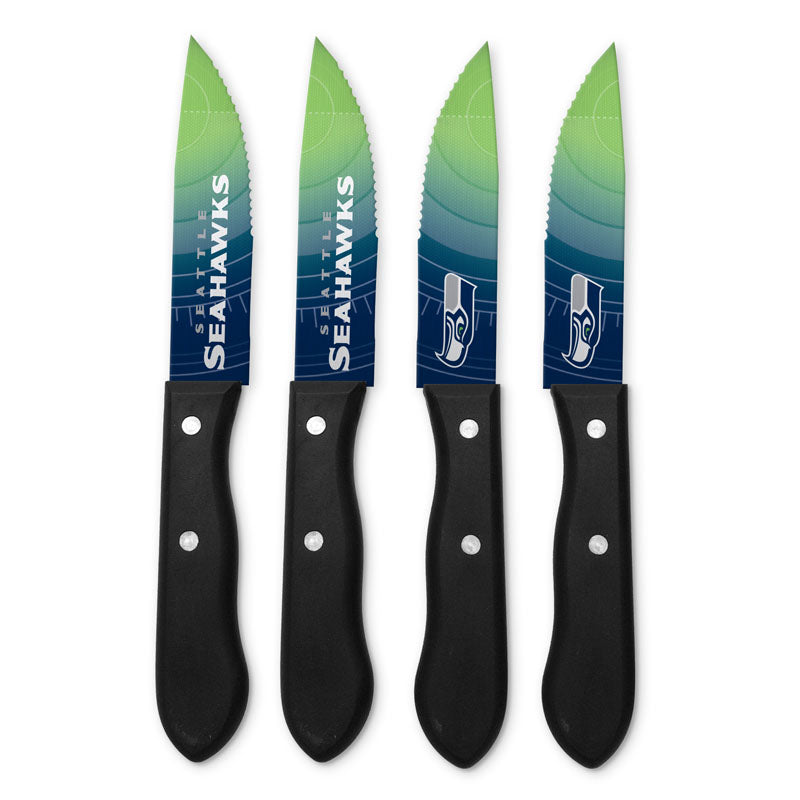 Seattle Seahawks 4pc Steak Knife Set