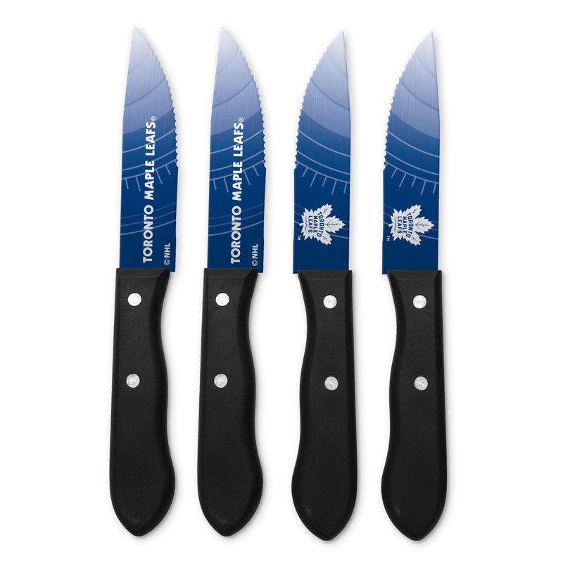 Toronto Maple Leafs 4pc Steak Knife Set