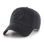 Toronto Raptors Black on Black '47 Clean Up Cap