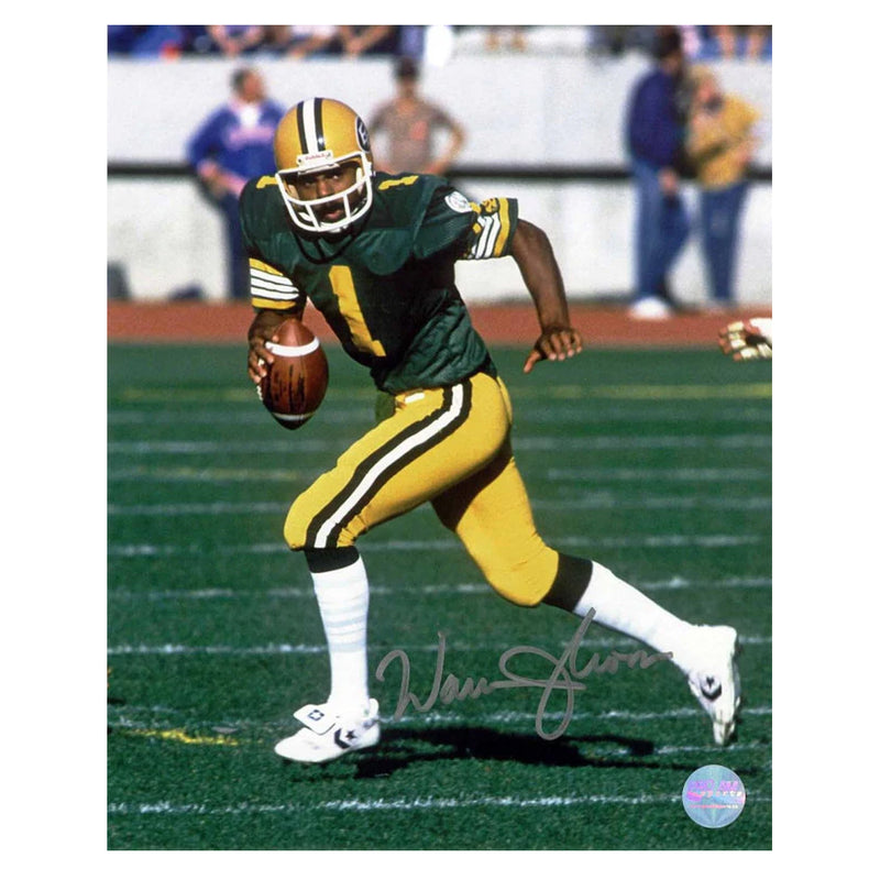 Warren Moon Edmonton Eskimos Autographed 11x14 Photo