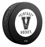 Edmonton Oilers 1979-80 Vintage Unsigned Puck Large Logo