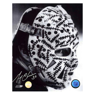 Gerry Cheevers Signed Boston Bruins The Mask 8x10 Photo