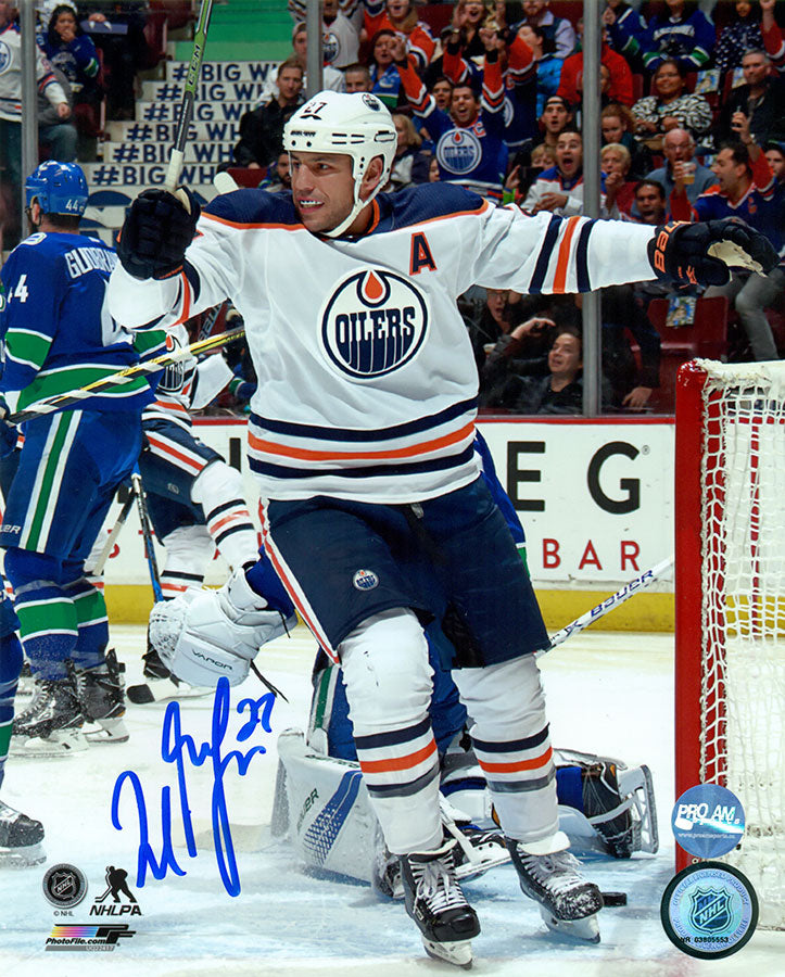 Milan Lucic Edmonton Oilers Autographed 8x10 Photo