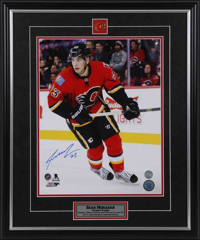 Sean Monahan Calgary Flames Autographed 11x14 Photo