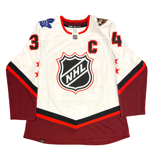 Auston Matthews 2022 White All-Star Authentic adidas NHL Primegreen Jersey