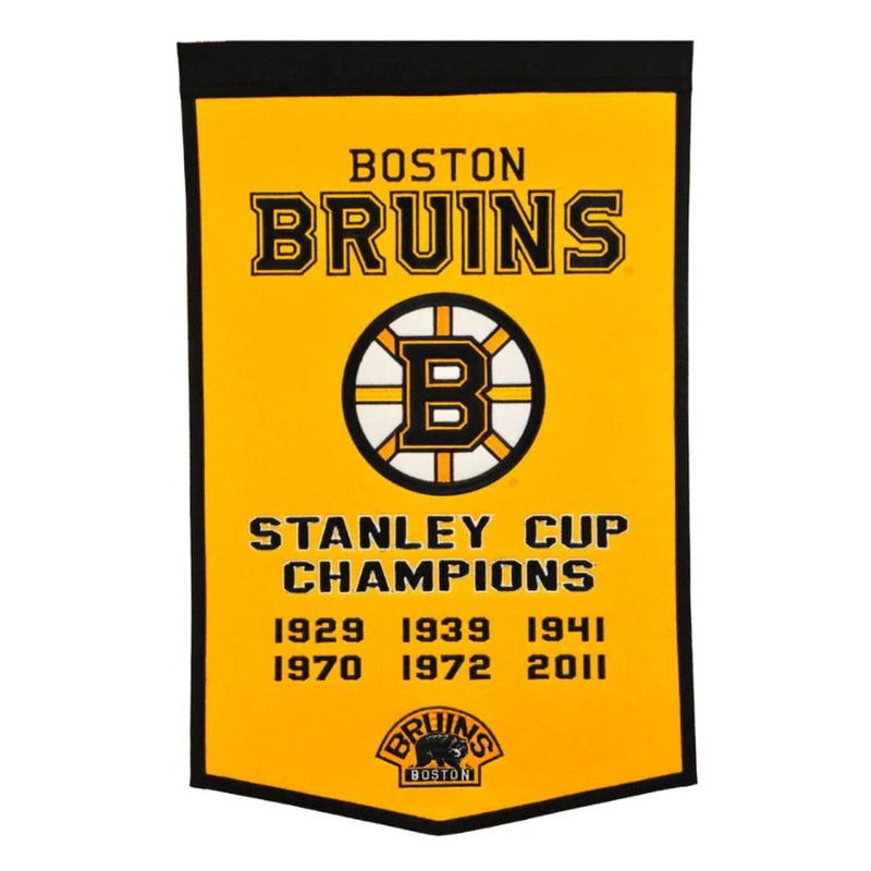 Boston Bruins Mini Dynasty Banner