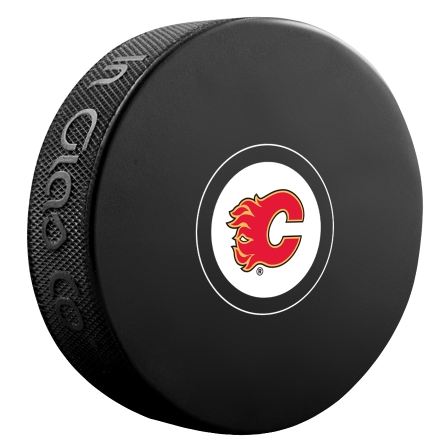Calgary Flames Unsigned Puck