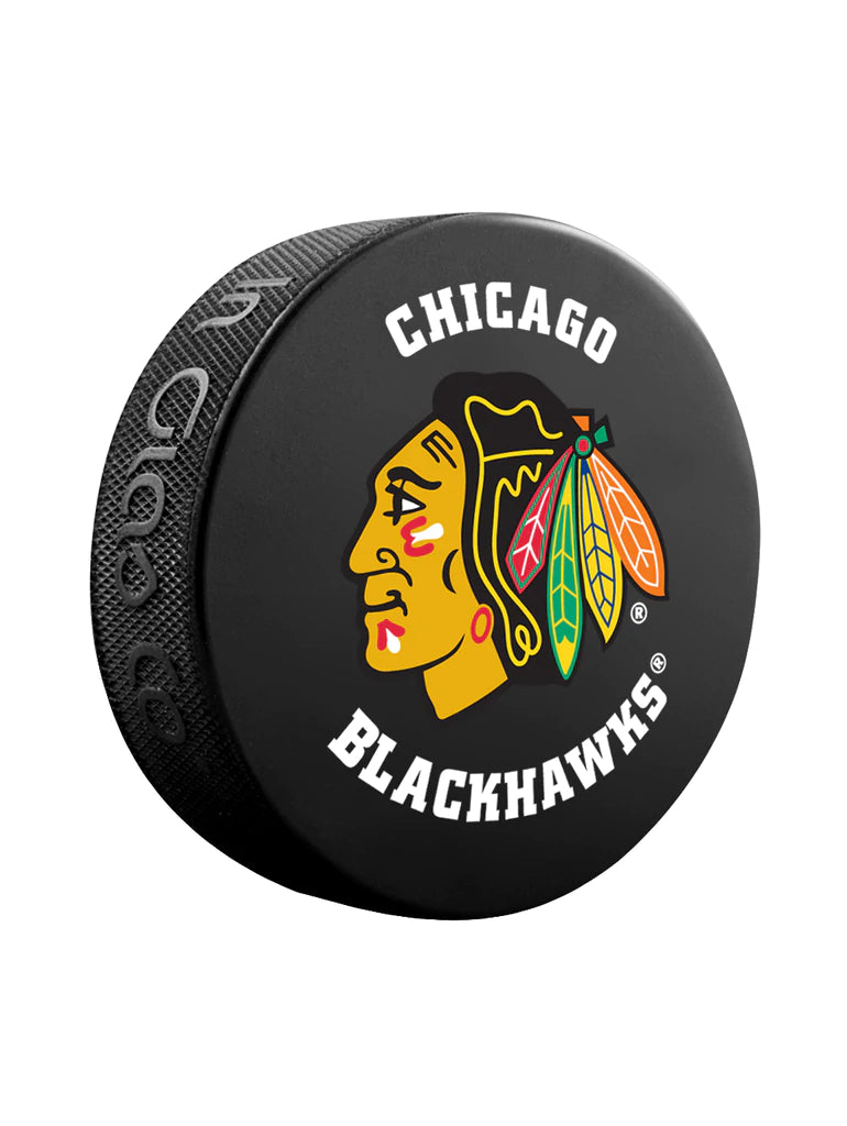Chicago Blackhawks Basic Logo NHL Souvenir Puck