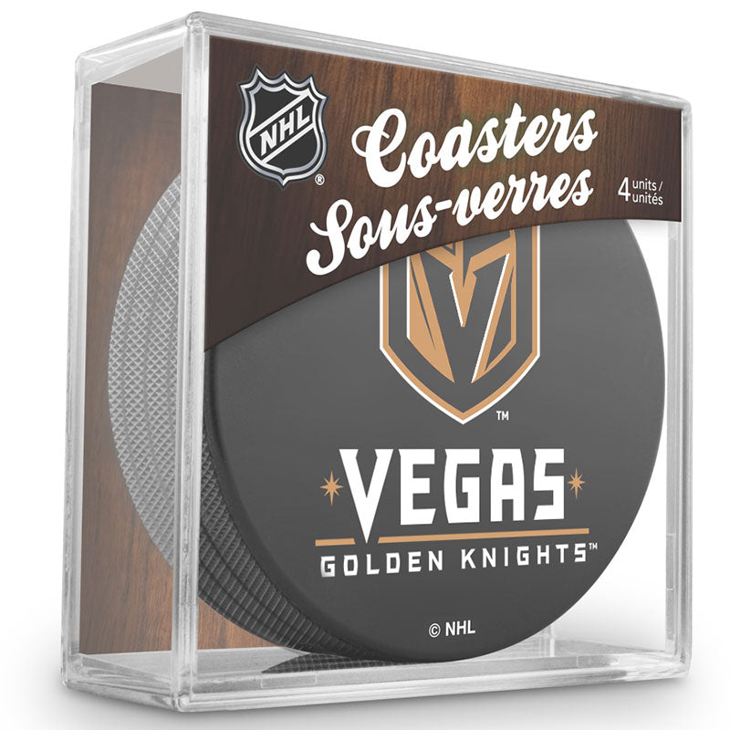 Vegas Golden Knights Puck Coaster Set