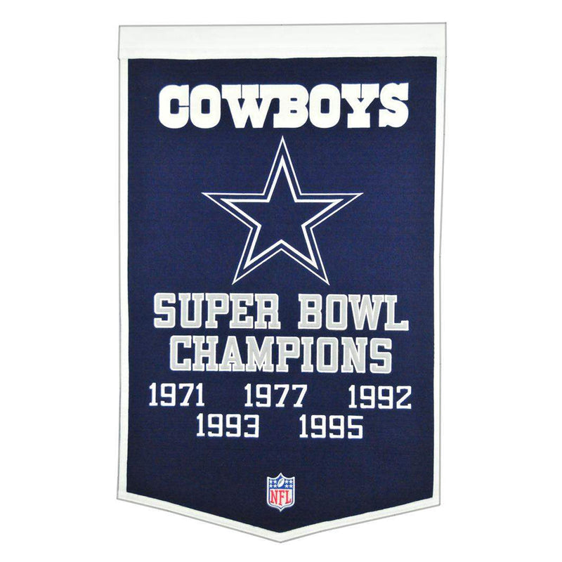 Dallas Cowboys Wool Dynasty Banner