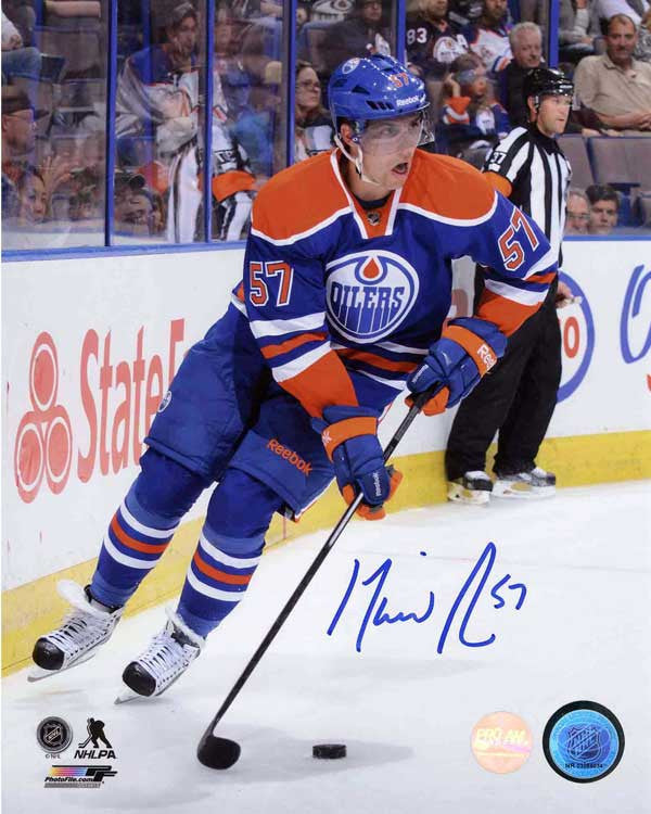 David Perron Edmonton Oilers Autographed 8x10 Photo