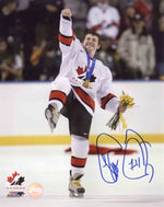 Theo Fleury Team Canada Autographed 11x14 Photo
