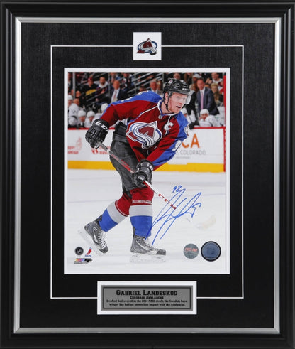 Gabriel Landeskog Colorado Avalanche Autographed 8x10 Photo