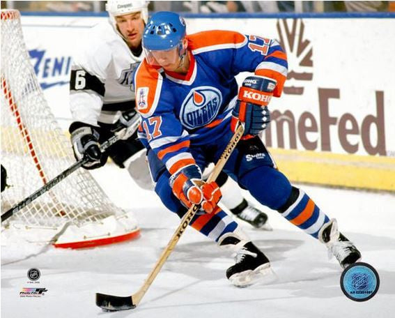 Jari Kurri Edmonton Oilers 8x10 Photograph