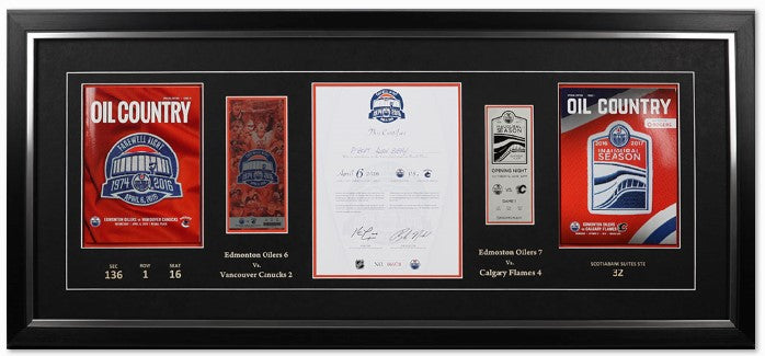 Frame Package for Rexall Place Final & Rogers Place First Game