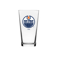 Edmonton Oilers 16oz Mixing Glass Primary Logo