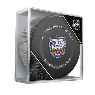 Hamilton 2022 Heritage Classic Official NHL Game Puck
