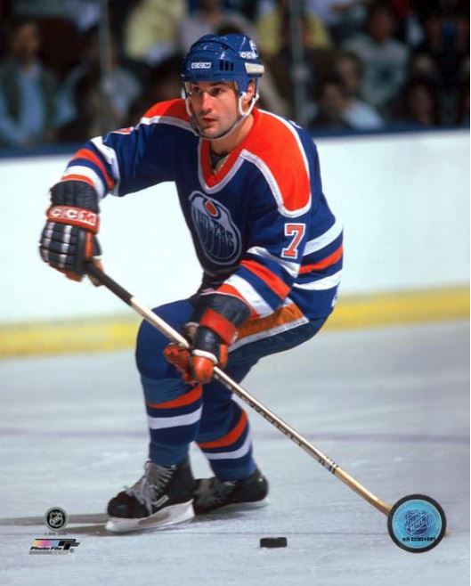 Paul Coffey Edmonton Oilers 8x10 Photo