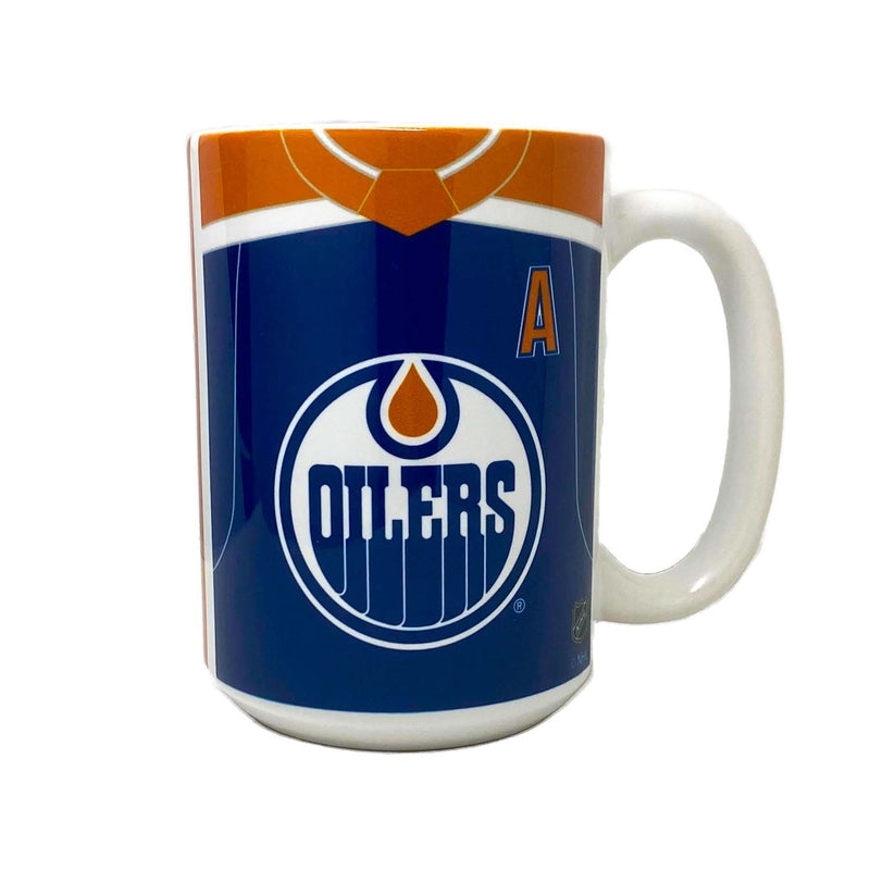 Darnell Nurse Edmonton Oilers 15 oz Home Jersey Mug