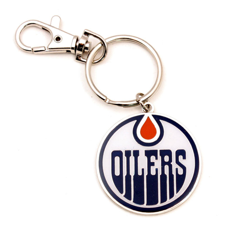 Edmonton Oilers Logo Keychain