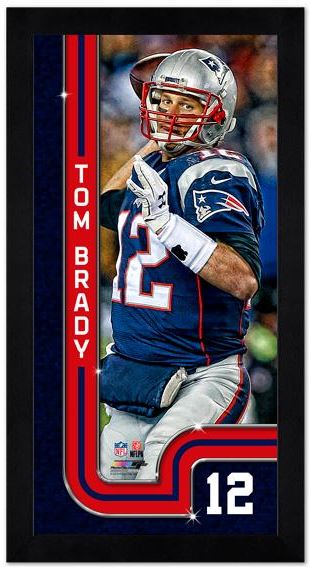 Tom Brady New England Patriots Mini Frame