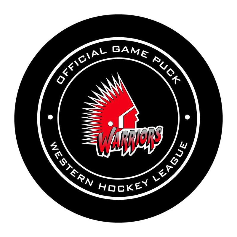 Moose Jaw Warriors Official WHL Game Puck