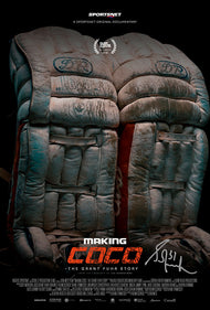 Grant Fuhr Edmonton Oilers "Making Coco" Signed Movie Poster