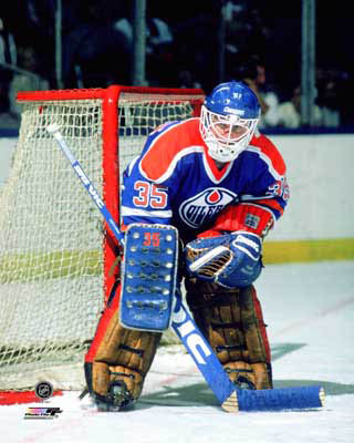 Andy Moog Edmonton Oilers 8x10 Photo