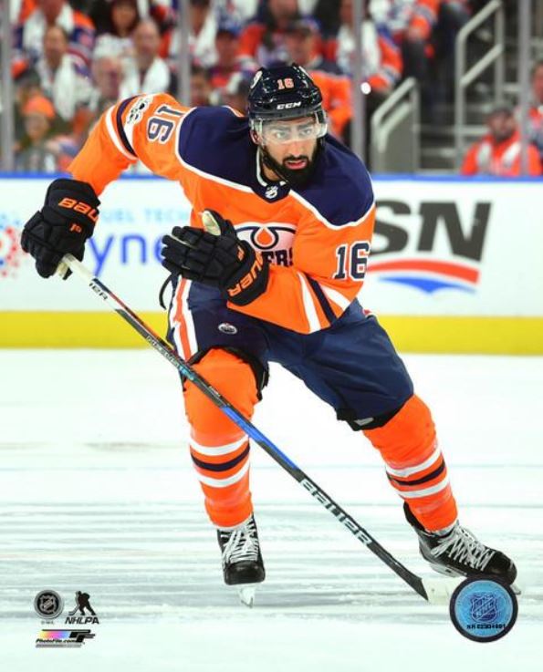 Jujhar Khaira Edmonton Oilers 8x10 Photograph