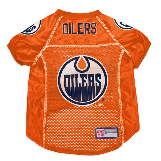 Edmonton Oilers Pet Jersey Orange