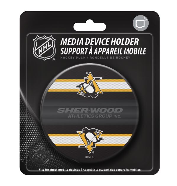 Pittsburgh Penguins Media Device Holder