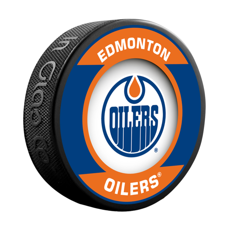 Edmonton Oilers Souvenir Puck