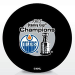 Edmonton Oilers 1985 Stanley Cup Champions Puck