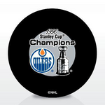 Edmonton Oilers 1990 Stanley Cup Champions Puck