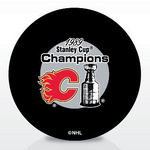 Calgary Flames 1989 Stanley Cup Champions Puck