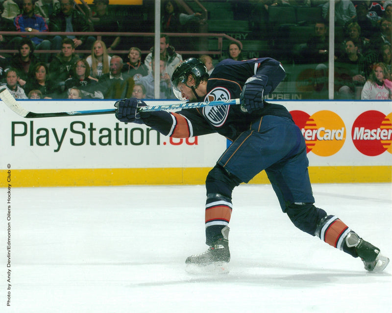 Tom Gilbert Edmonton Oilers 8x10 Photograph