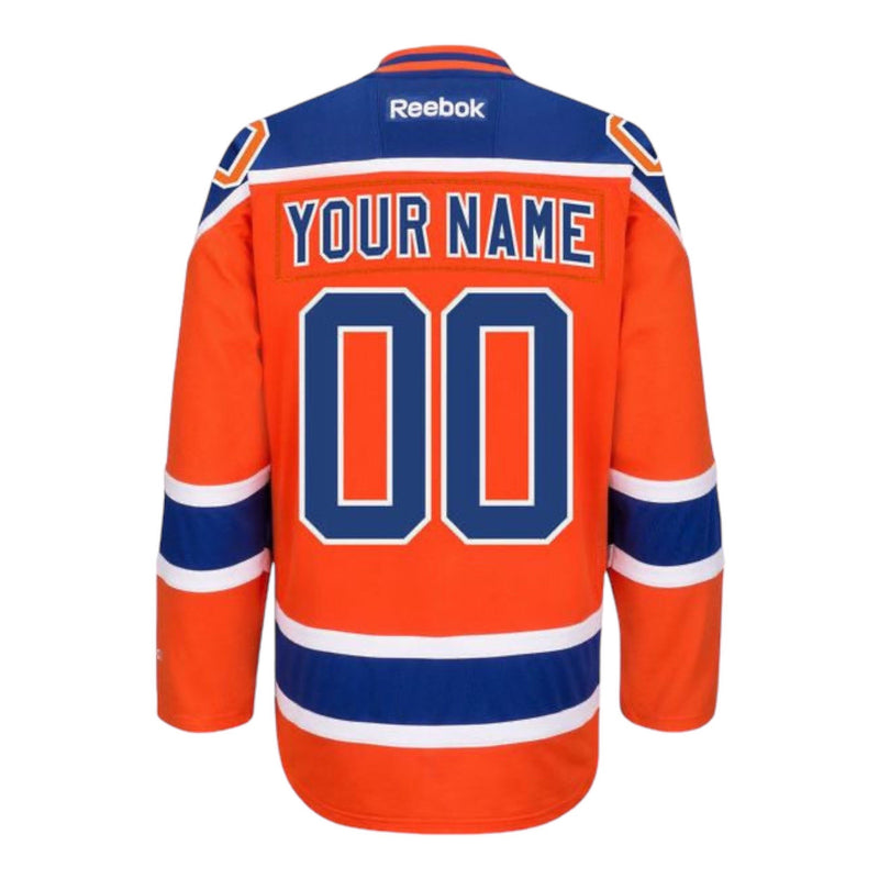Sewing Kit for Edmonton Oilers Alternate Orange 2015-2017 Jersey