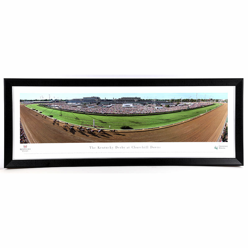 Kentucky Derby at Churchill Downs Panoramic Print