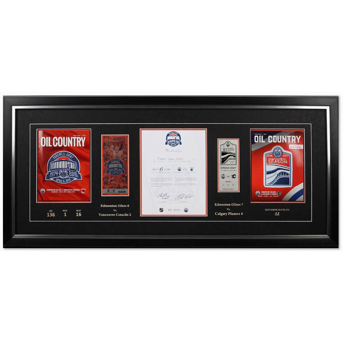 Frame Package for Rexall Place Final & Rogers Place First Game