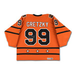 Wayne Gretzky Autographed Vintage Throwback Orange CCM 1980 NHL All Star Jersey